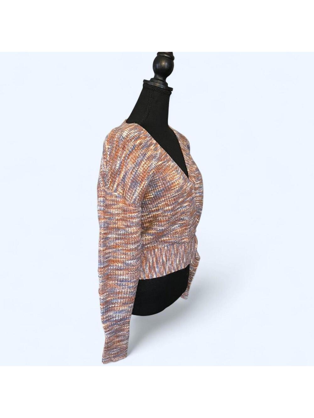 Y2K Nine West wrap fairy cottagecore knit sweater Size XS 🤍 - Picture 2 of 7